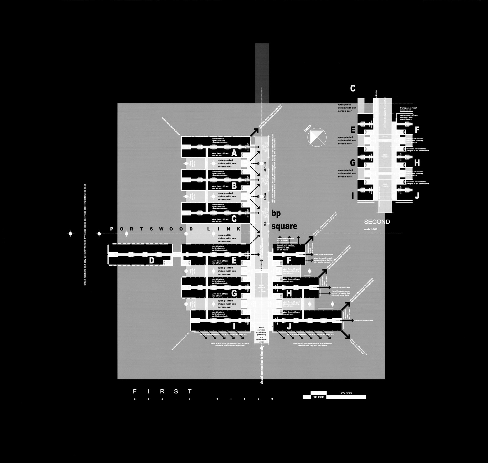 BP Green Headquarters — first floor plan
